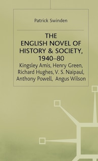 Front cover_The English Novel Of History And Society, 1940-80