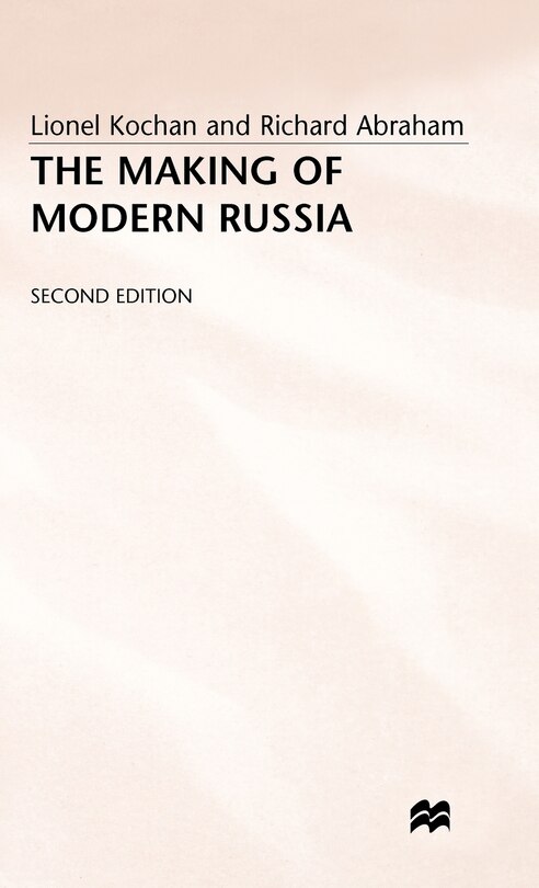 Front cover_The Making Of Modern Russia