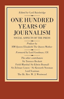 Front cover_One Hundred Years Of Journalism
