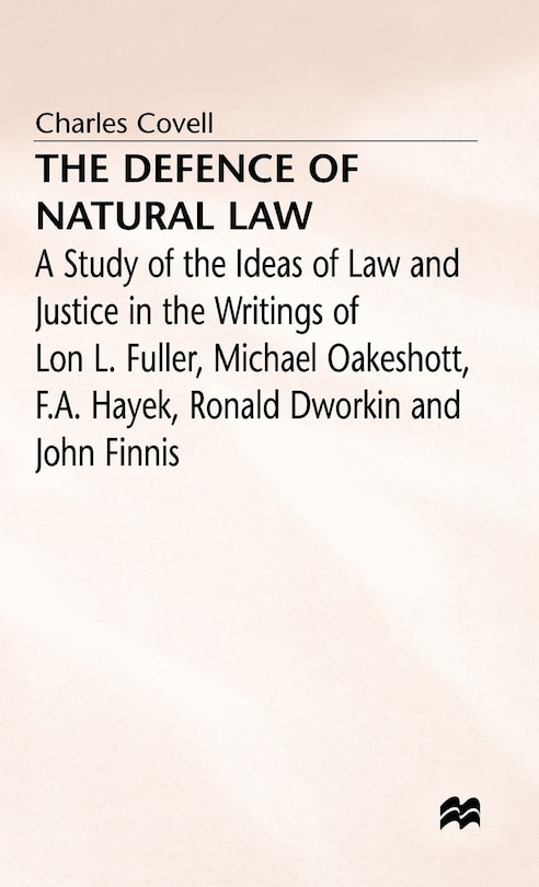 Front cover_The Defence of Natural Law