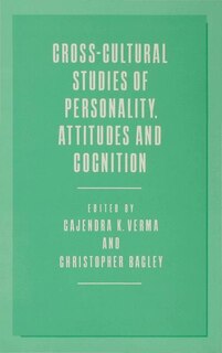 Front cover_Cross-cultural Studies Of Personality, Attitudes And Cognition