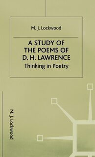 Couverture_A Study Of The Poems Of D. H. Lawrence