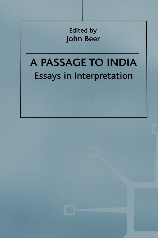 Front cover_A Passage To India