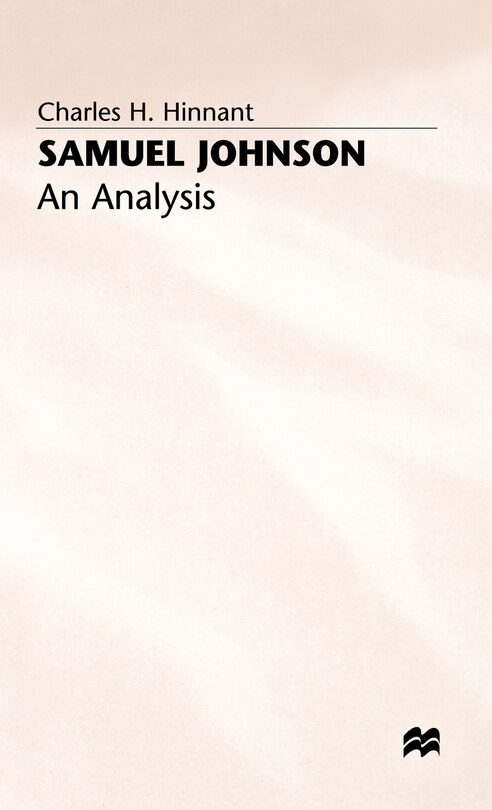 Front cover_Samuel Johnson