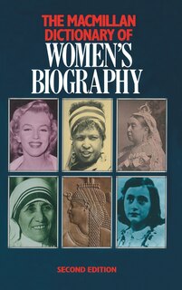 Couverture_Macmillan Dictionary Of Women's Biography