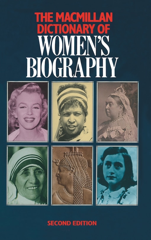 Couverture_Macmillan Dictionary Of Women's Biography