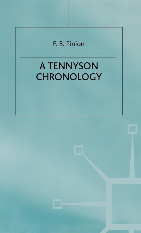 Front cover_A Tennyson Chronology
