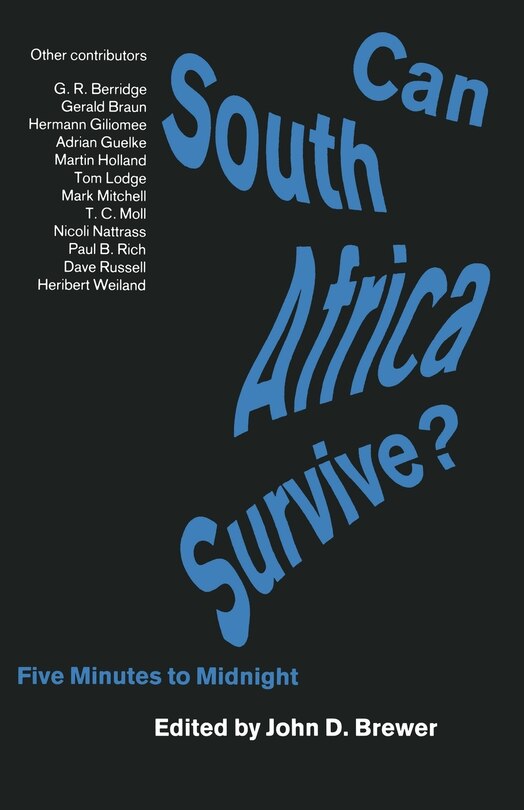 Couverture_Can South Africa Survive?