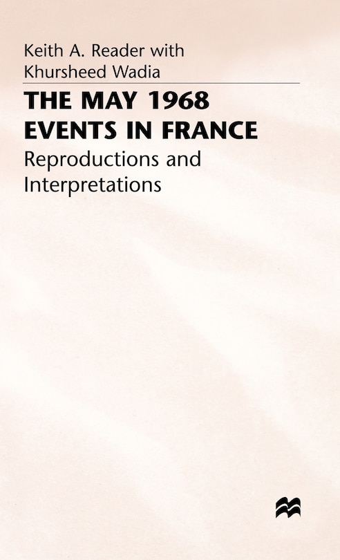 Couverture_The May 1968 Events In France