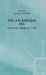Front cover_The Late Baroque Era