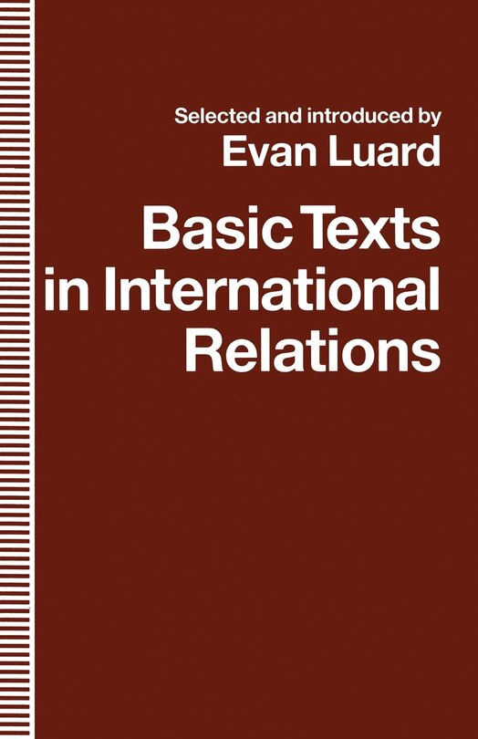 Front cover_Basic Texts In International Relations