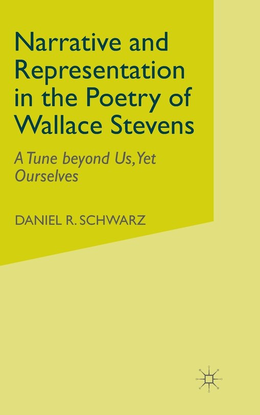Couverture_Narrative And Representation In The Poetry Of Wallace Stevens
