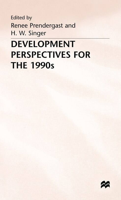 Couverture_Development Perspectives For The 1990s