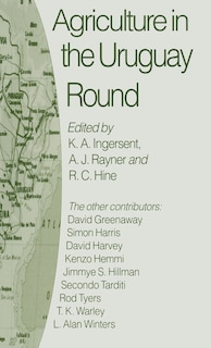 Front cover_Agriculture In The Uruguay Round
