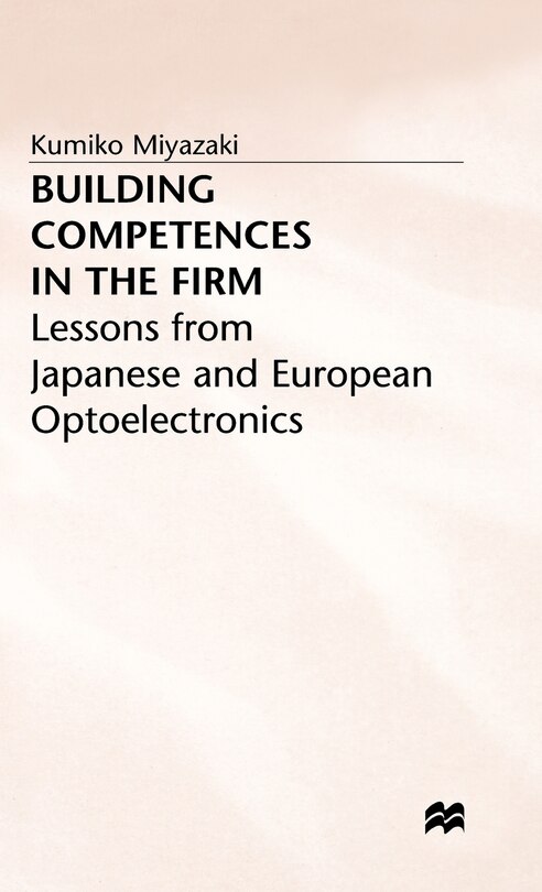 Couverture_Building Competences In The Firm
