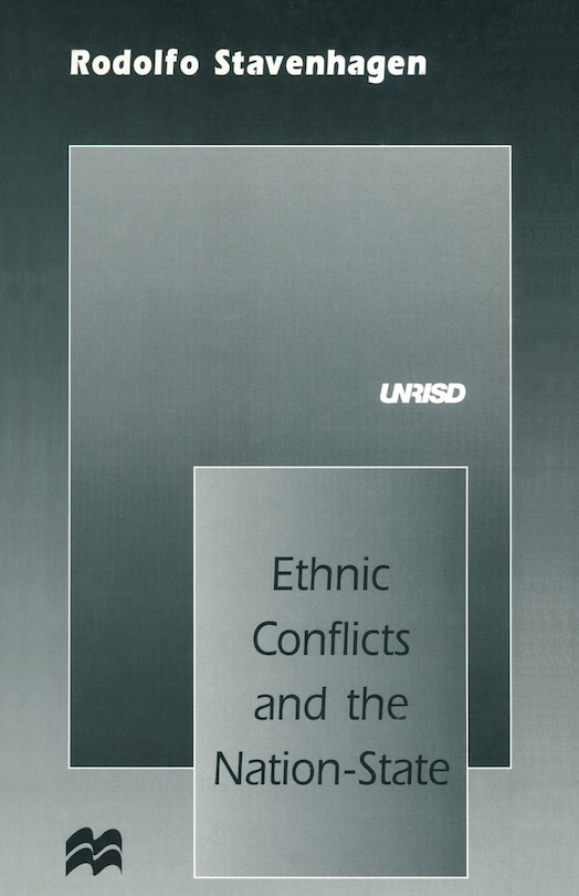 Couverture_Ethnic Conflicts And The Nation-state