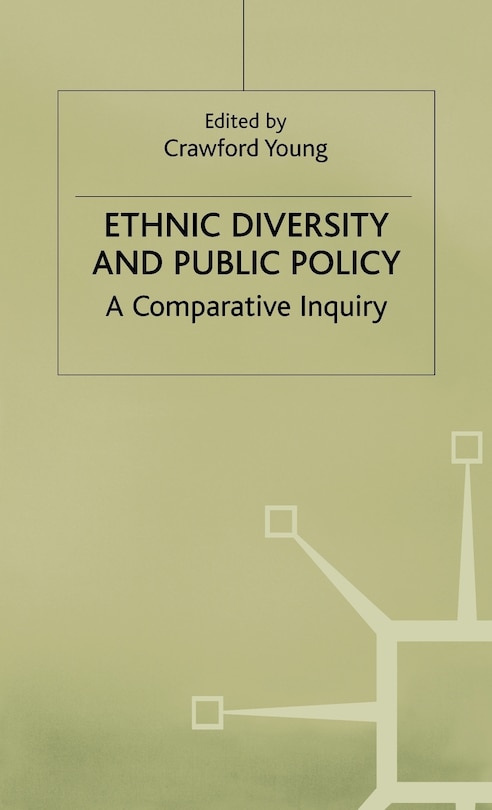 Couverture_Ethnic Diversity And Public Policy