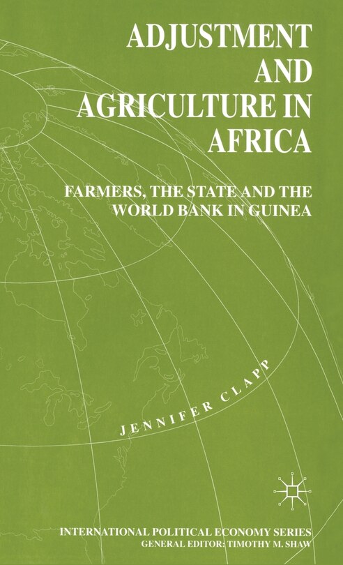 Front cover_Adjustment And Agriculture In Africa