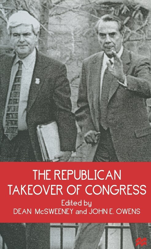 Couverture_The Republican Takeover Of Congress