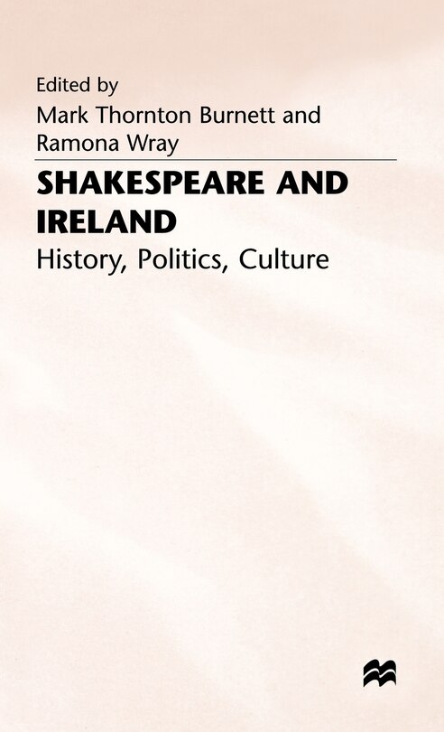 Front cover_Shakespeare And Ireland