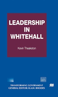 Front cover_Leadership in Whitehall