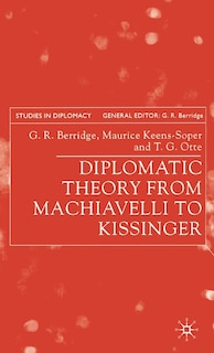 Couverture_Diplomatic Theory From Machiavelli To Kissinger
