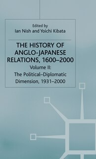 Front cover_The History Of Anglo-japanese Relations, 1600-2000