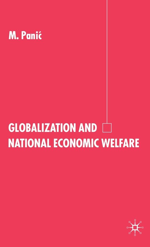 Couverture_Globalization And National Economic Welfare