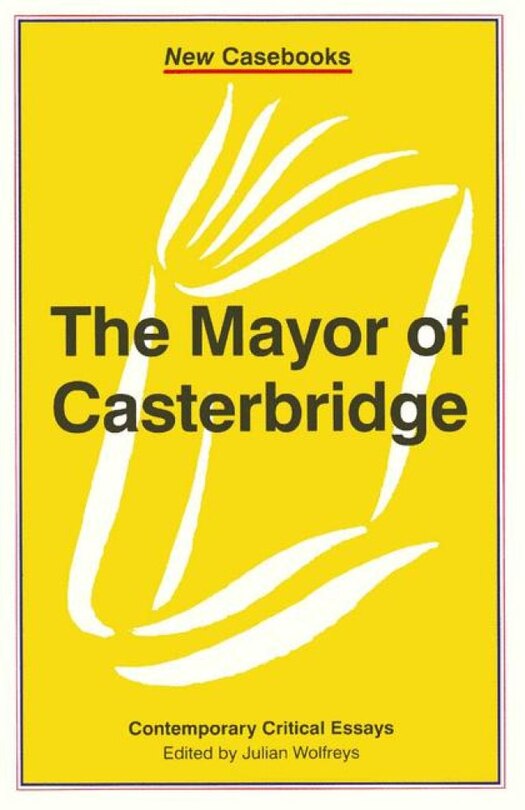 Front cover_The Mayor Of Casterbridge