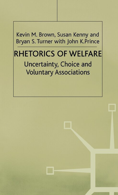 Front cover_Rhetorics Of Welfare