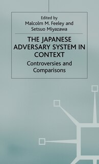 Couverture_The Japanese Adversary System in Context