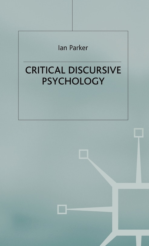 Couverture_Critical Discursive Psychology