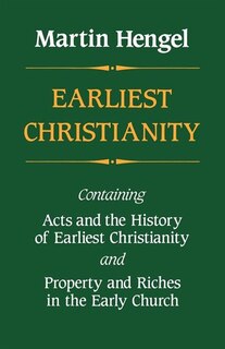 Couverture_Earliest Christianity