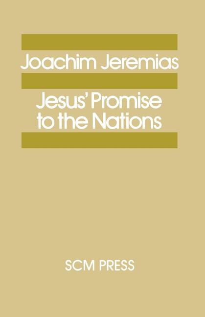Front cover_Jesus' Promise To The Nations