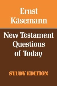 Front cover_New Testament Questions For Today