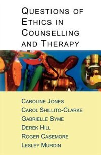 Couverture_Questions of Ethics in Counselling and Therapy