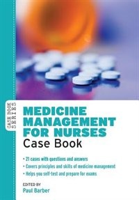 Front cover_Medicine Management for Nurses