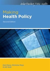 Front cover_Making Health Policy