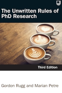 Front cover_The Unwritten Rules of PhD Research 3e