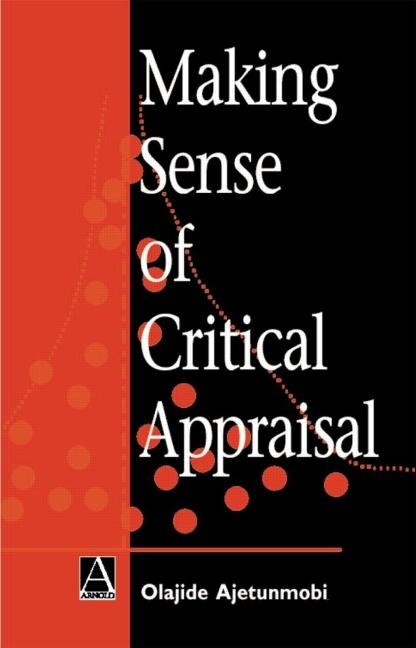 Front cover_Making Sense of Critical Appraisal