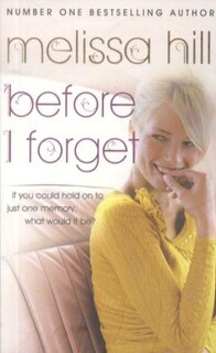 Front cover_Before I Forget