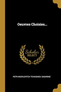 Couverture_Oeuvres Choisies...