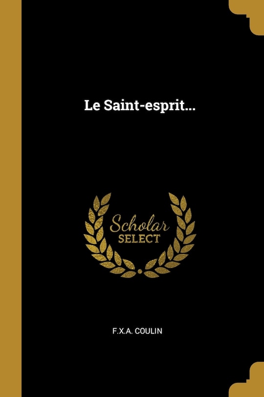Front cover_Le Saint-esprit...