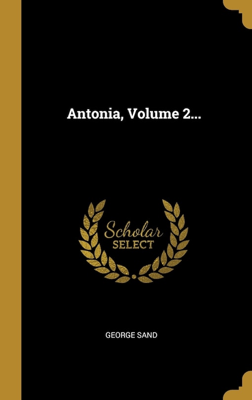 Couverture_Antonia, Volume 2...