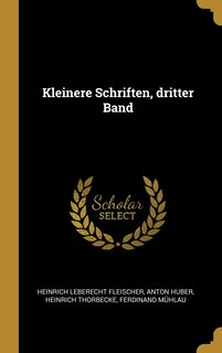 Front cover_Kleinere Schriften, dritter Band