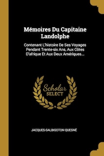 Front cover_Mémoires Du Capitaine Landolphe