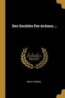 Couverture_Des Soci&eacute;t&eacute;s Par Actions ...