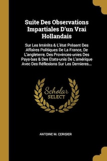 Front cover_Suite Des Observations Impartiales D'un Vrai Hollandais