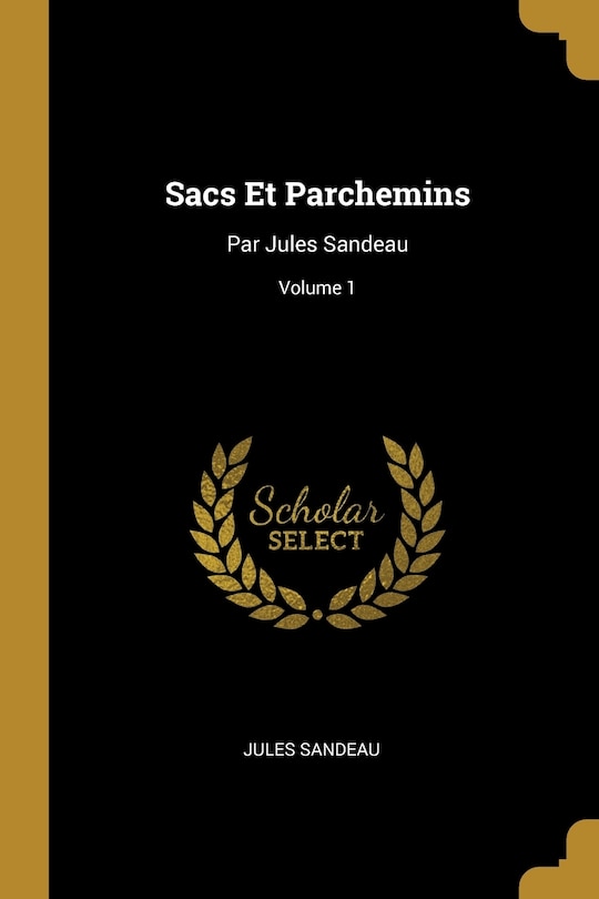 Couverture_Sacs Et Parchemins