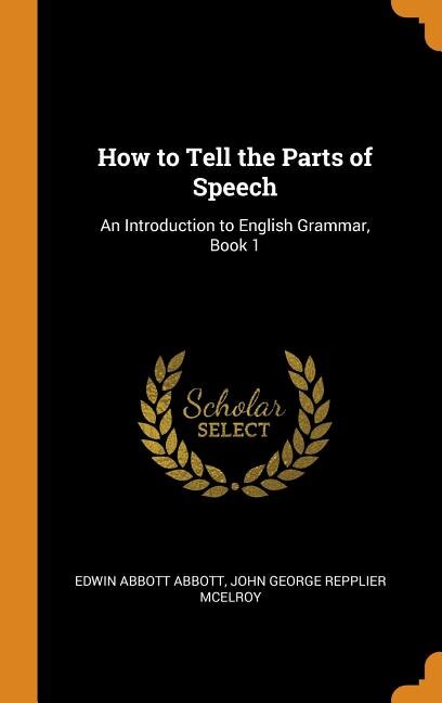 Couverture_How to Tell the Parts of Speech